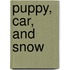 Puppy, Car, and Snow
