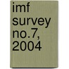 Imf Survey No.7, 2004 by International Monetary Fund