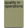 Quality in Operations by Joseph M. Juran