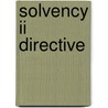 Solvency Ii Directive by Kevin Roebuck