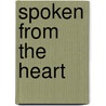 Spoken from the Heart door Jane Davitt