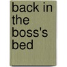Back In The Boss's Bed door Sharon Kendrick
