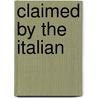 Claimed by the Italian door Diana Hamilton