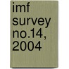 Imf Survey No.14, 2004 by Jacqueline Irving