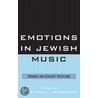 Emotions in Jewish Music by Jonathan L. Friedmann