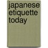 Japanese Etiquette Today