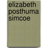 Elizabeth Posthuma Simcoe door Mary Beacock Fryer