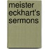 Meister Eckhart's Sermons