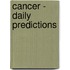 Cancer - Daily Predictions