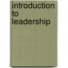 Introduction to Leadership by Management (ilm)