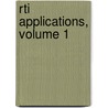 Rti Applications, Volume 1 door T. Chris Riley-Tillman