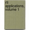 Rti Applications, Volume 1 by T. Chris Riley-Tillman