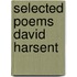 Selected Poems David Harsent