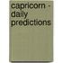 Capricorn - Daily Predictions