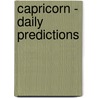 Capricorn - Daily Predictions door Dadihichi Toth