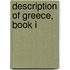 Description of Greece, Book I
