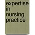 Expertise in Nursing Practice