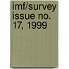 Imf/Survey Issue No. 17, 1999 door International Monetary Fund