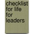 Checklist for Life for Leaders