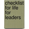 Checklist for Life for Leaders door Checklist for Life