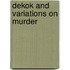 Dekok and Variations on Murder