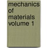 Mechanics of Materials Volume 1 door E.J. Hearn