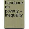 Handbook on Poverty + Inequality by Shahidur R. Khandker