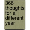 366 Thoughts for a Different Year by Frank Dagostino
