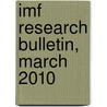 Imf Research Bulletin, March 2010 by Natalia Tamirisa