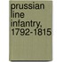 Prussian Line Infantry, 1792-1815