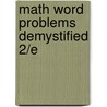 Math Word Problems Demystified 2/E door Allan Bluman