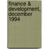 Finance & Development, December 1994