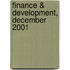 Finance & Development, December 2001