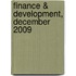 Finance & Development, December 2009