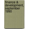 Finance & Development, September 1990 by International Monetary Fund
