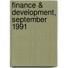 Finance & Development, September 1991 door International Monetary Fund
