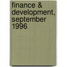 Finance & Development, September 1996 by International Monetary Fund