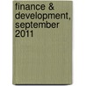 Finance & Development, September 2011 door Internation International Monetary Fund