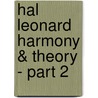 Hal Leonard Harmony & Theory - Part 2 by George Heussenstamm