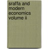 Sraffa And Modern Economics Volume Ii door Roberto Ciccone