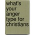 What's Your Anger Type For Christians
