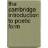 The Cambridge Introduction to Poetic Form