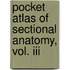 Pocket Atlas Of Sectional Anatomy, Vol. Iii