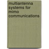 Multiantenna Systems for Mimo Communications door Llui Jofre