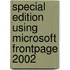 Special Edition Using Microsoft Frontpage 2002