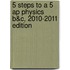 5 Steps to a 5 Ap Physics B&C, 2010-2011 Edition