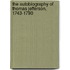 The Autobiography of Thomas Jefferson, 1743-1790