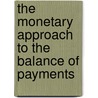 The Monetary Approach to the Balance of Payments door R. Rhomberg Rudolf