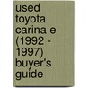 Used Toyota Carina E (1992 - 1997) Buyer's Guide door Used Car Expert