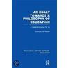 An Essay Towards A Philosophy Of Education (rle Edu K) by Charlotte M. Mason